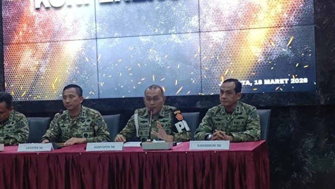 
					Puspom Amankan 4 Prajurit TNI Tersangka Penyiraman Air Keras Aktivis KontraS