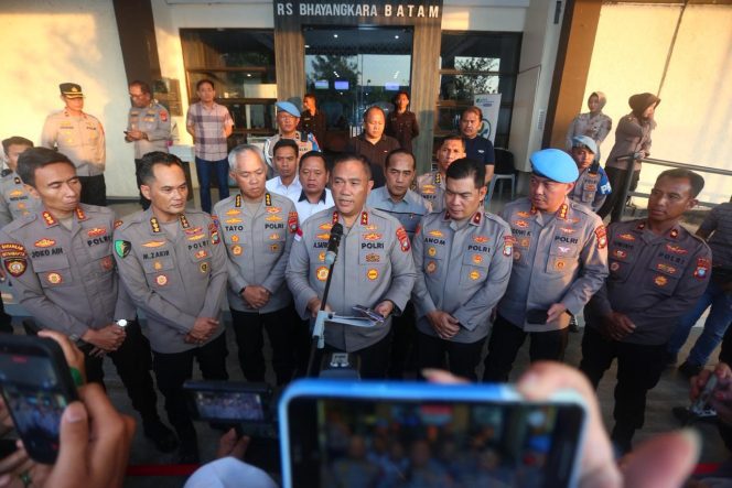 
					Kasus Kematian Bripda NS Mengemuka, Kapolda Kepri Tegaskan Tak Ada Toleransi Kekerasan Internal