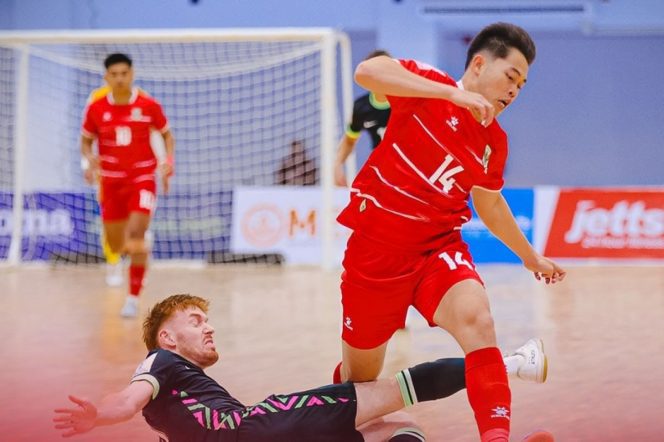 
					Suasana laga Timnas Futsal Indonesia vs Australia di Piala AFF Futsal 2026. (Foto: Instagram/timnasfutsal)