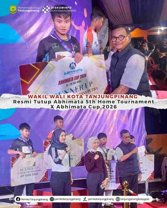 
					Wawako Raja Ariza Resmi Tutup 5th Home Tournament X Abhimata Cup 2026