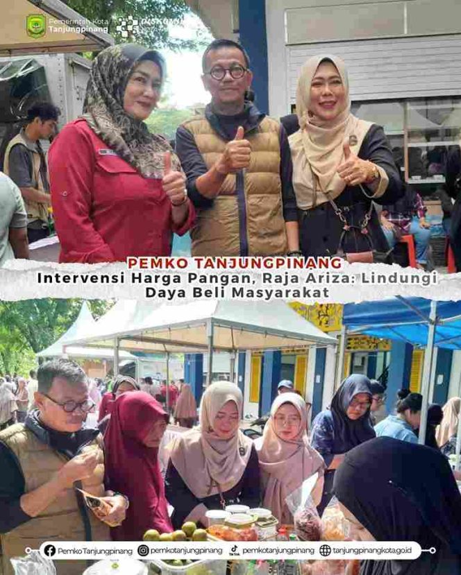 
					Pemko Tanjungpinang Intervensi Harga Pangan, Wawako Raja Ariza: Lindungi Daya Beli Masyarakat