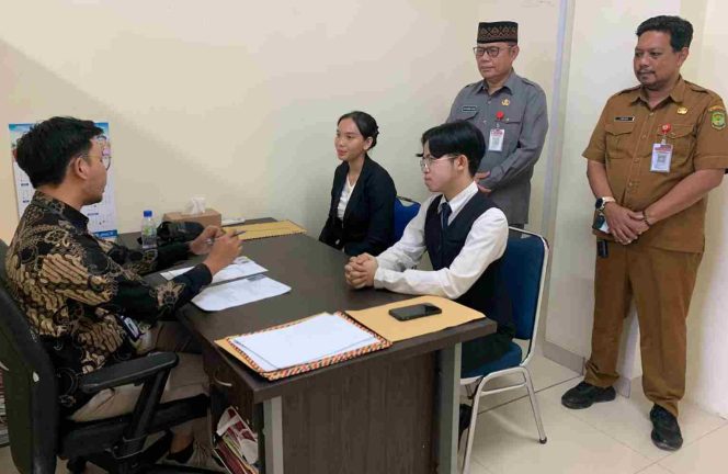 
					Disnaker Tanjungpinang Fasilitasi Rekrutmen Kerja, 30 Pencari Kerja Ikuti Wawancara PT PKSS