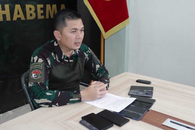 
					Koops TNI Habema: Tidak Ada Patroli TNI di Danggoa Saat Insiden Ledakan Terjadi