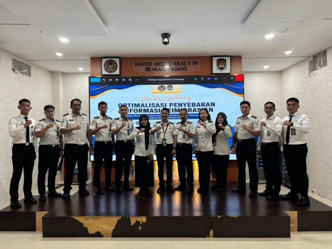 
					Kantor Wilayah Direktorat Jenderal Imigrasi Kepulauan Riau Laksanakan Monitoring dan Evaluasi Pengelolaan Umum dan Barang Milik Negara di Kantor Imigrasi Kelas II TPI Belakang Padang