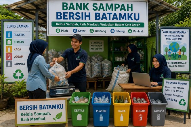 
					Bersih Batamku, Inovasi Kecamatan Batam Kota Dorong Budaya Kelola Sampah dan Tingkatkan Nilai Ekonomi Masyarakat