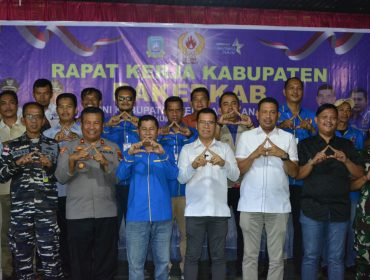 Bupati Kepulauan Anambas, Aneng secara resmi membuka Rapat Kerja Kabupaten Komite Olahraga Nasional Indonesia (KONI) Kabupaten Kepulauan Anambas Tahun Anggaran 2026. Kegiatan yang berlangsung di Aula Siantanur, Sabtu (13/06/2026).