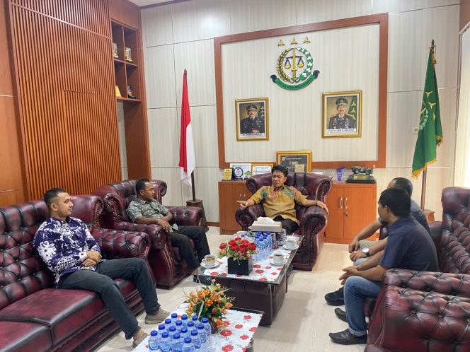 
					PWI Nagan Raya Jalin Silaturahmi dengan Kajari Setempat, Jumat 10 Juli 2026