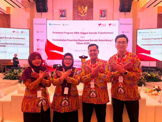 
					MAN IC OKI Ikuti Orientasi Program SMA Unggul Garuda Transformasi dan Pembekalan Penerima Beasiswa Garuda Gelombang I Tahun 2026