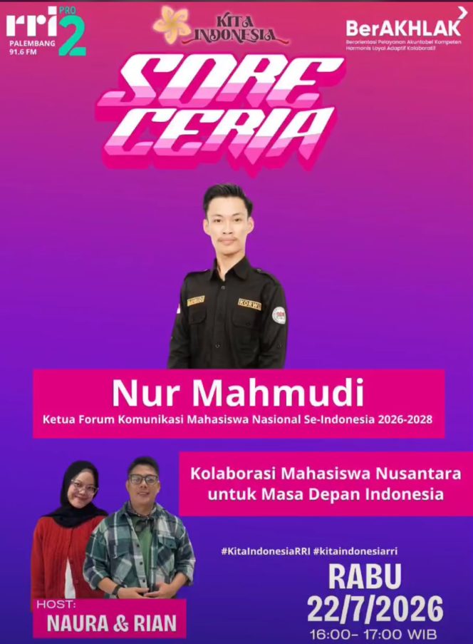 
					Forkomnas KPI: Kolaborasi Mahasiswa Nusantara Kunci Mewujudkan Indonesia Emas 2045