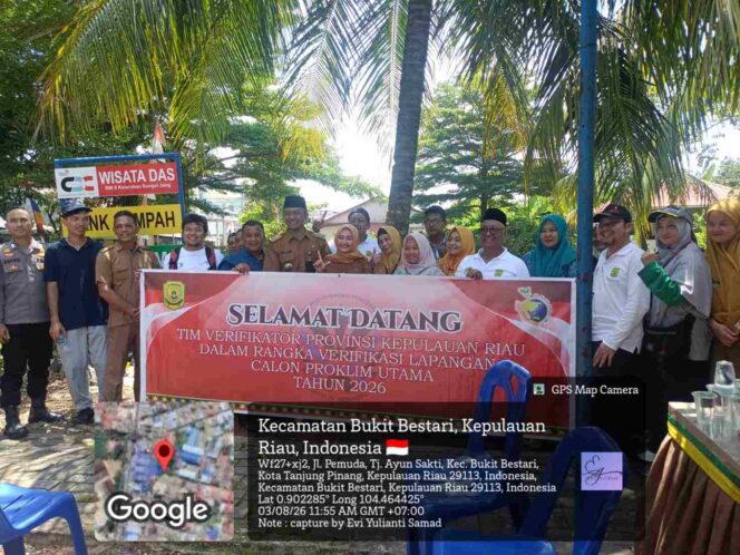 
					Tiga Lokasi Proklim di Kota Tanjungpinang Jalani Verifikasi Lapangan Calon ProKlim Utama 2026