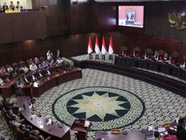 Mahkamah Konstitusi (MK) memutuskan anggaran Program Makan Bergizi Gratis (MBG) harus dipisahkan dari anggaran pendidikan paling lambat pada Anggaran Pendapatan dan Belanja Negara (APBN) Tahun Anggaran 2028. Foto: Dok MK