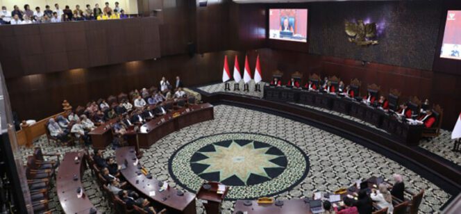 
					Mahkamah Konstitusi (MK) memutuskan anggaran Program Makan Bergizi Gratis (MBG) harus dipisahkan dari anggaran pendidikan paling lambat pada Anggaran Pendapatan dan Belanja Negara (APBN) Tahun Anggaran 2028. Foto: Dok MK