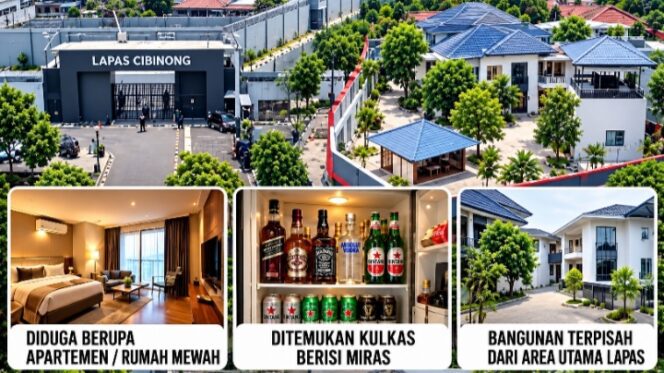 
					Lapas Cibinong Bak Apartemen