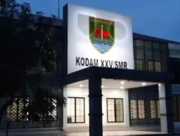 KODAM XXV - Gedung sementara Kodam XXV di Seraya, Kota Batam, Kepulauan Riau (Kepri). 
