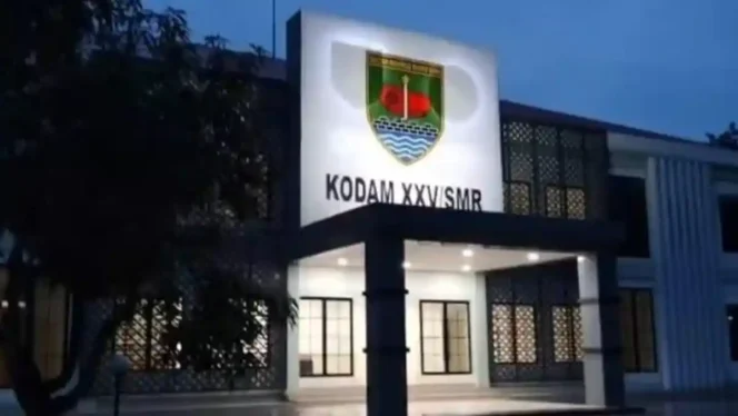 
					KODAM XXV - Gedung sementara Kodam XXV di Seraya, Kota Batam, Kepulauan Riau (Kepri). 