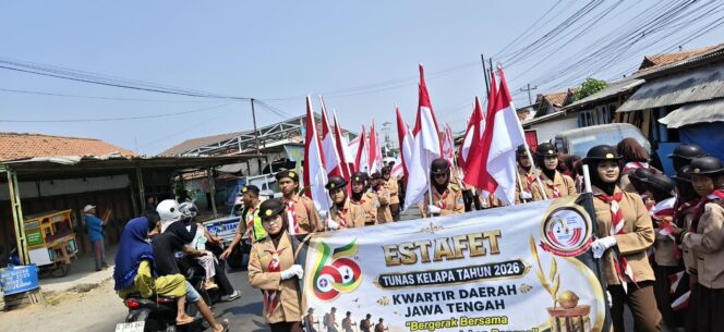 
					MI Sirojut Tholibin Rengaspendawa Sambut Estafet Tunas Kelapa 2026 Kwarda Jawa Tengah