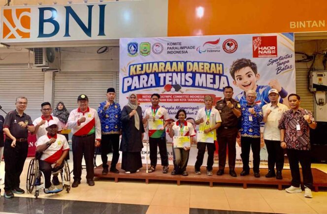 
					Kejurda Para Tenis Meja Kepri Dibuka, Pemprov dan Pemko Dukung Pembinaan Atlet Difabel