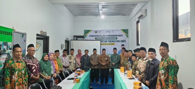 
					Kepala Kantor Kemenag Kab Brebes Mendukung Peningkatan Mutu Pendidikan MDT